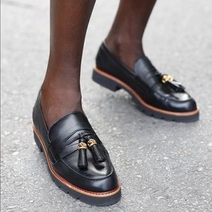 Stuart Weitzman Manila Leather Loafer, 37 7